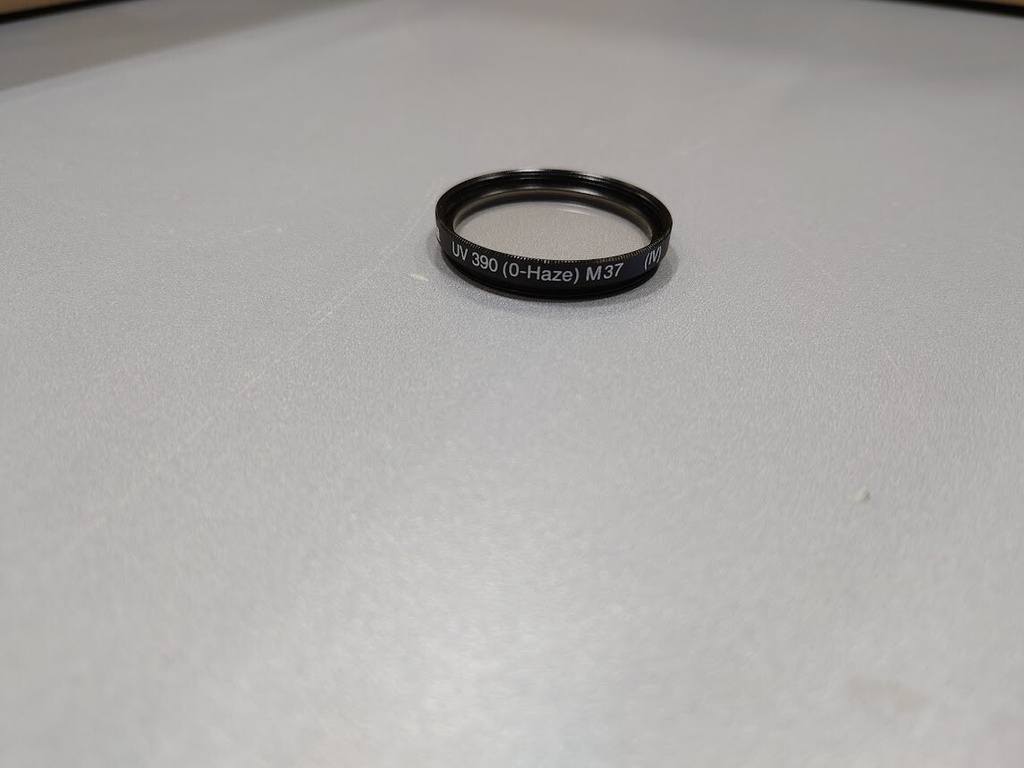 Hama, UV 390 (0-Haze) M37 (IV) Lens Filter Used