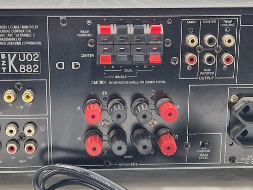 Yamaha RX-V592RDS Natural Sound AV Receiver - Used, Working