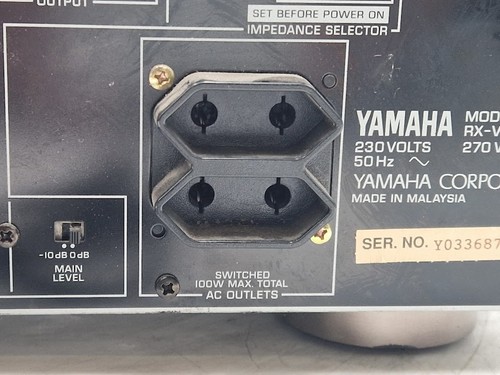 Yamaha RX-V592RDS Natural Sound AV Receiver - Used, Working