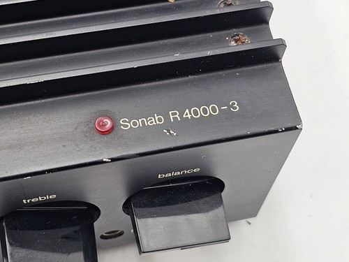 Sonab R4000-3 Stereo Amplifier - Working, Cosmetic Wear