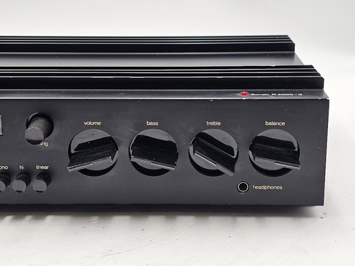Sonab R4000-3 Stereo Amplifier - Working, Cosmetic Wear