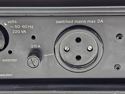 Sonab R4000-3 Stereo Amplifier - Working, Cosmetic Wear