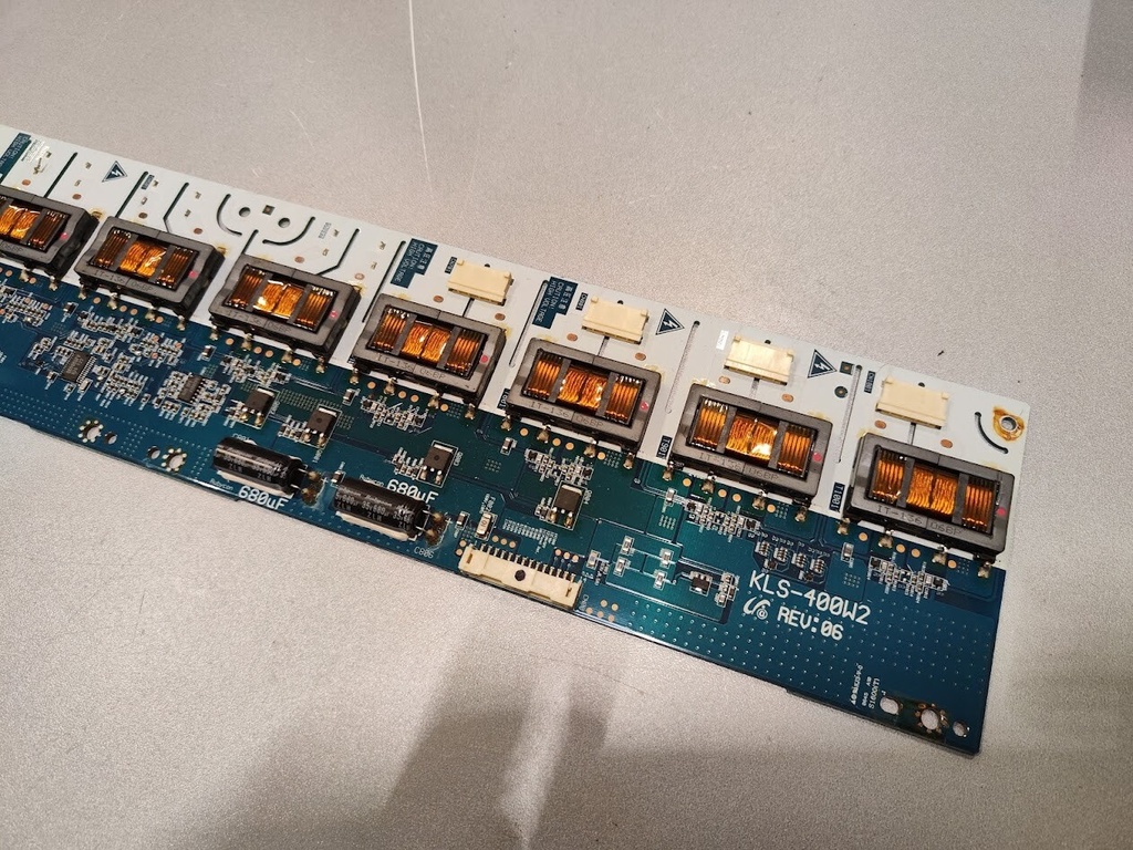 KLS-400W2 Rev 06 Power Supply PCB Board Untested for TV Replacement For Parts