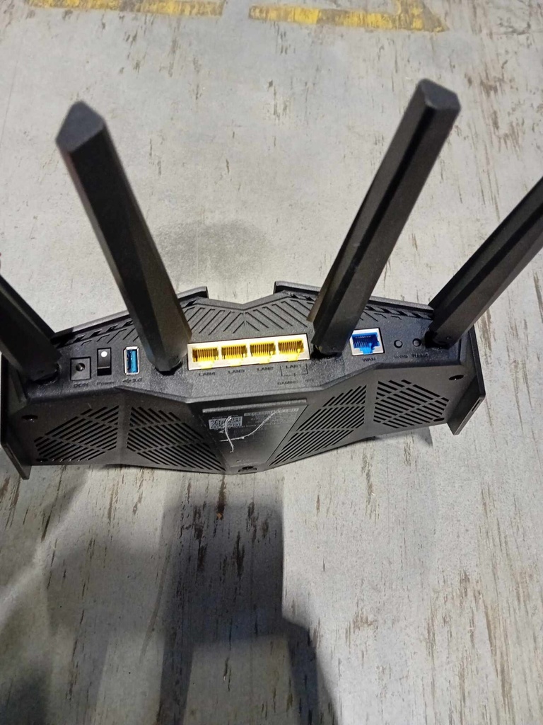 ASUS AX5400 RT-AX82U Dual-Band Wi-Fi 6 Gaming Router Fully Working with Adapter