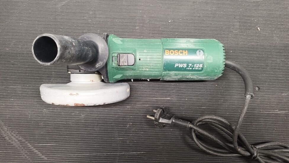 Bosch PWS 7-125 Angle Grinder - Used, Not Working, For Parts/Repair