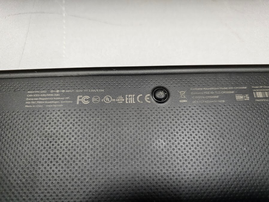 HP Chromebook 14 G6 - For Parts or Repair, Intel Celeron N4000, 4GB RAM, Non-Fun