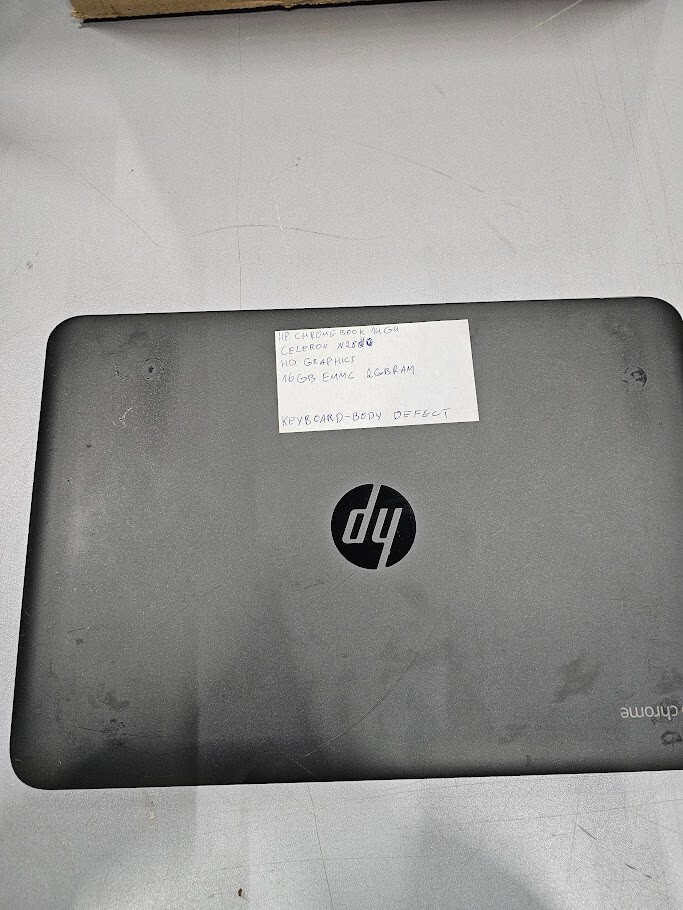 HP Chromebook 14 G4 - Intel Celeron N2840, 16GB eMMC, 2GB RAM, Keyboard Defect