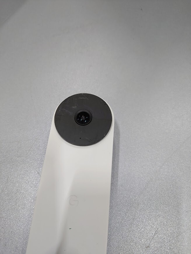 Google Nest Doorbell GWX3T Wireless White Used Not Working For Parts Without Box