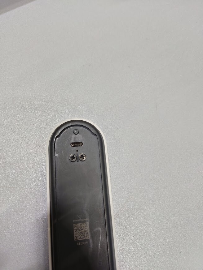 Google Nest Doorbell GWX3T Wireless White Used Not Working For Parts Without Box