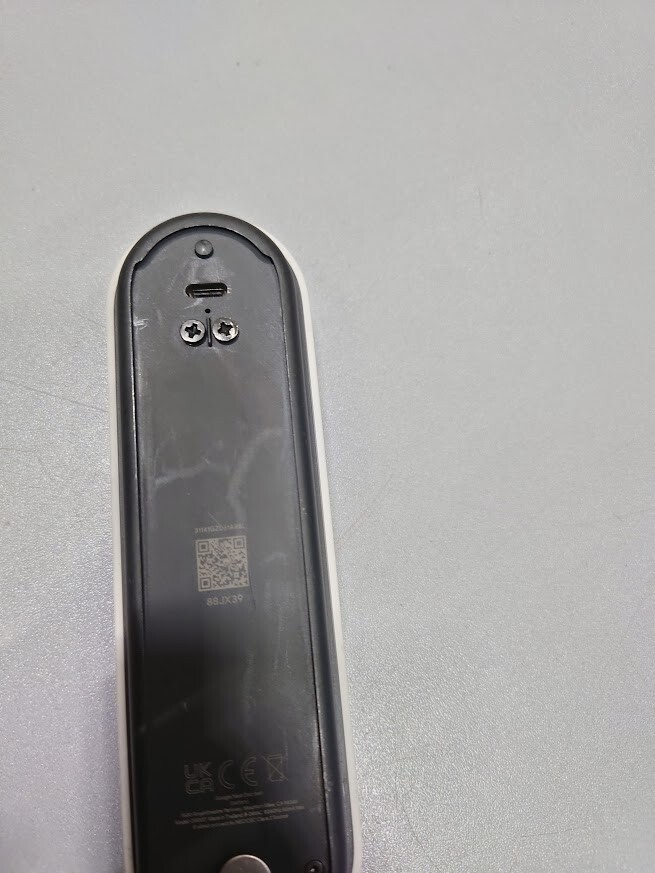 Google Nest Doorbell GWX3T Wireless White Used Not Working For Parts Without Box