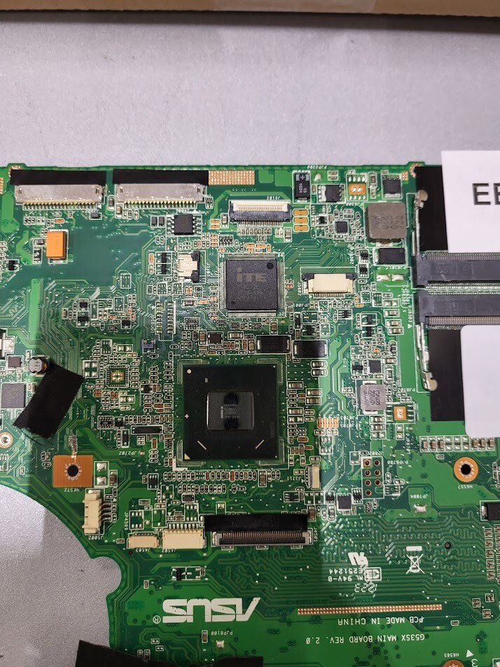 ASUS G53SX Motherboard - GTX 560M Untested For Parts/Repair