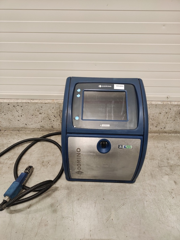 Domino A420i Industrial Inkjet Printer Used Working With Printhead