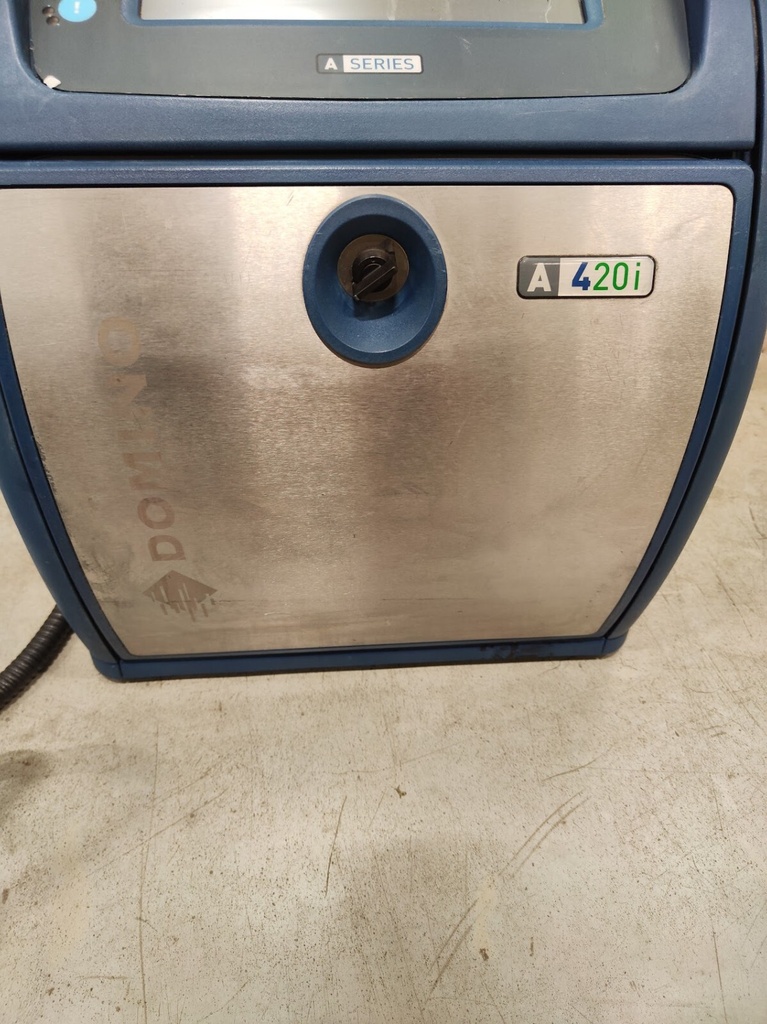Domino A420i Industrial Inkjet Printer Used Working With Printhead