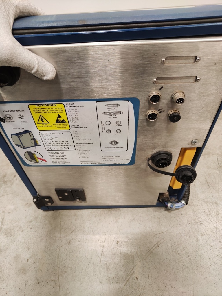 Domino A420i Industrial Inkjet Printer Used Working With Printhead