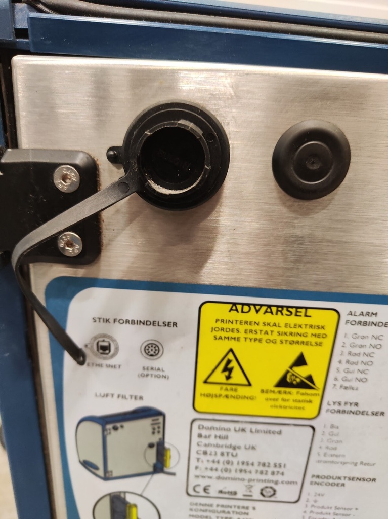 Domino A420i Industrial Inkjet Printer Used Working With Printhead