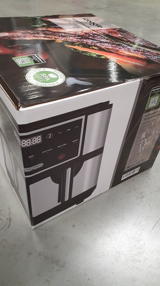 Iceagle Hot Air Fryer Double Zone Hot Air Fryer KDF-5515DT 10L 2600W New