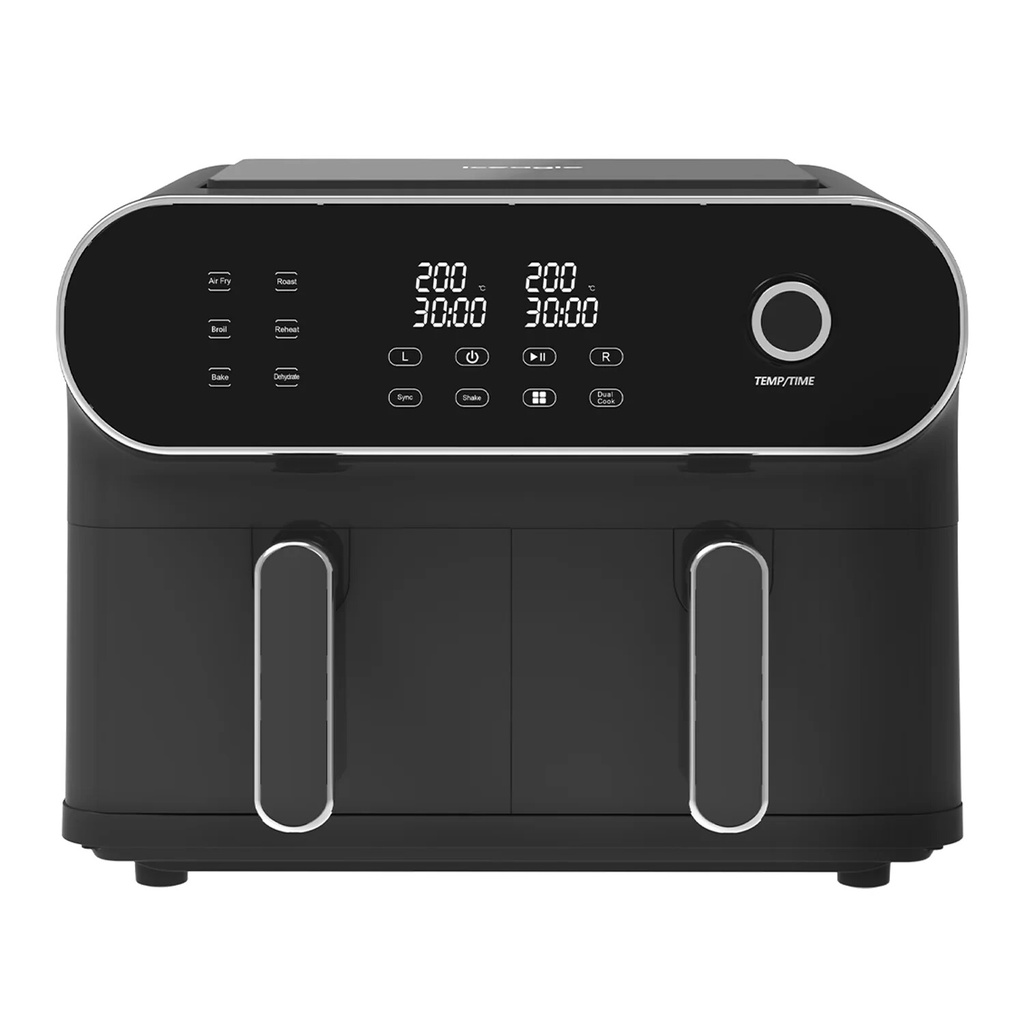 Iceagle Hot Air Fryer Double Zone Hot Air Fryer AFT11001F 11L 1700W New