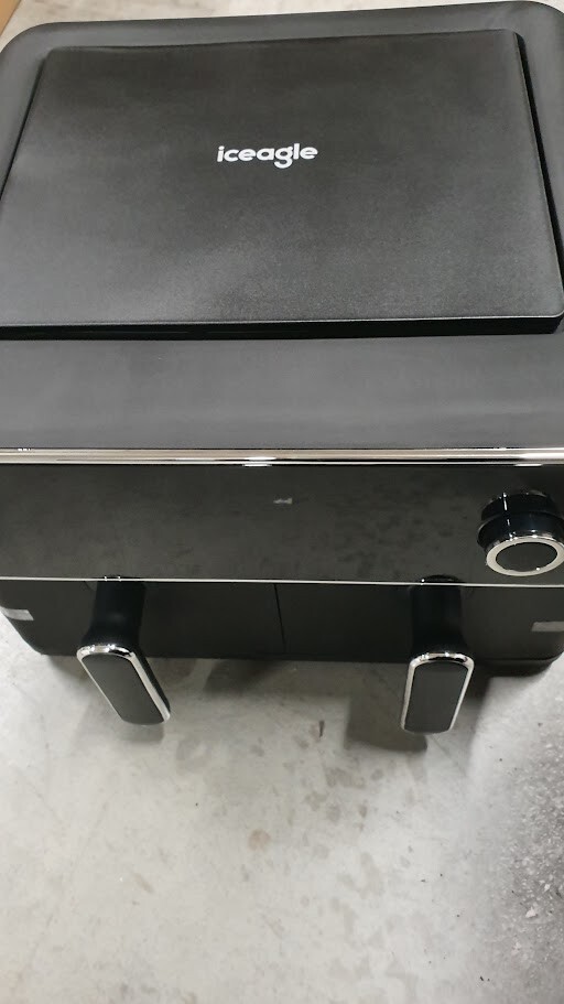 Iceagle Hot Air Fryer Double Zone Hot Air Fryer AFT11001F 11L 1700W New
