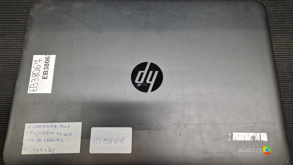 HP ChromeBook 14 G4 Laptop Intel Celeron N2940 Not Working Account For Parts