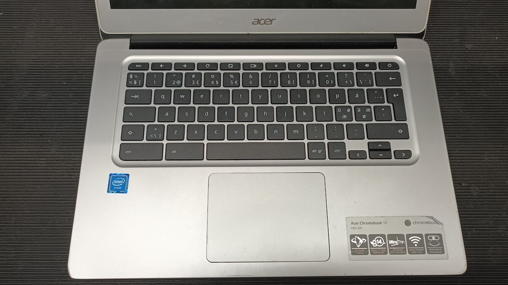 Acer Chromebook 14 - Celeron N3160, 4GB RAM, 32GB eMMC – Non-Working, For Parts
