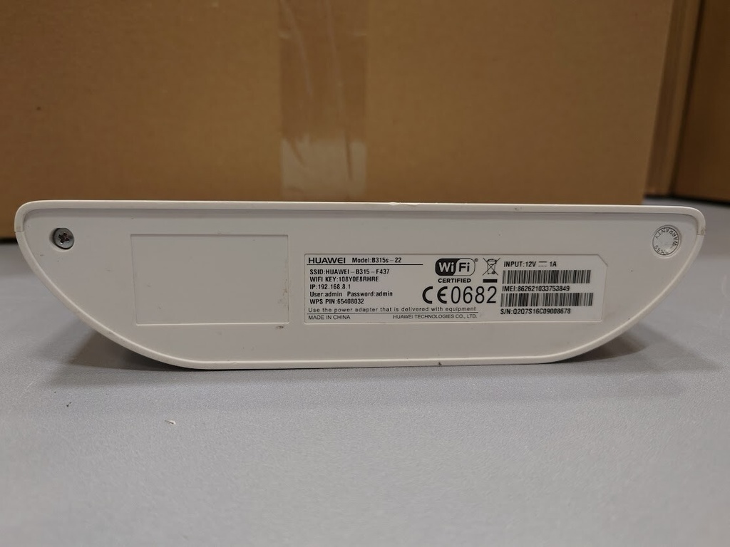 Huawei B315s-22 150Mbps 4G Wireless Router Not Working Without Charger