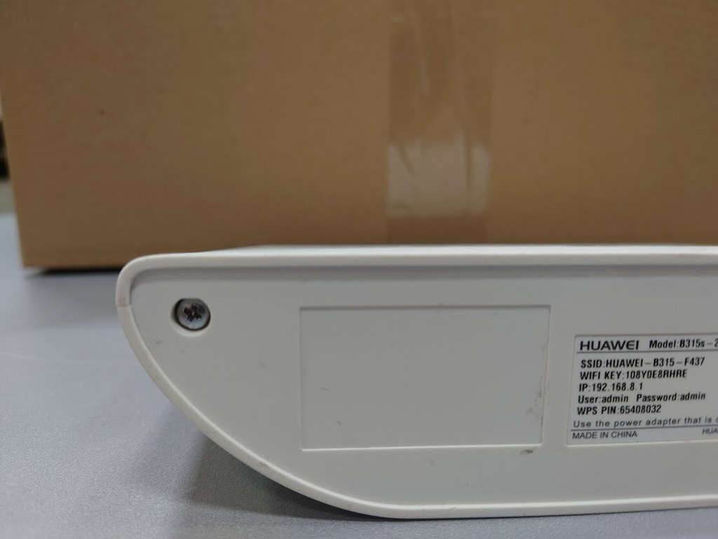 Huawei B315s-22 150Mbps 4G Wireless Router Not Working Without Charger