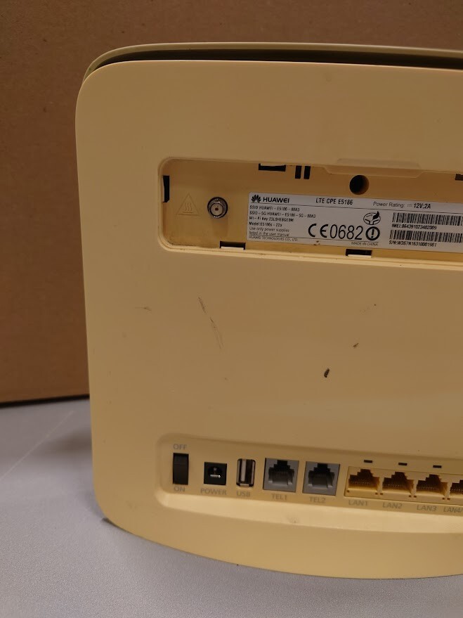 Huawei E5186s-22A E5186 4G LTE Wireless Router LTE CAT 6 300Mbps Not Working