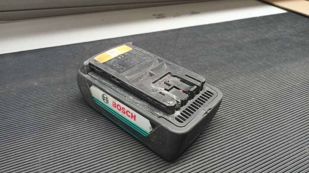 BOSCH 36V Rechargeable battery  1.3Ah 10INR18/65 Used, Not Working, For Parts
