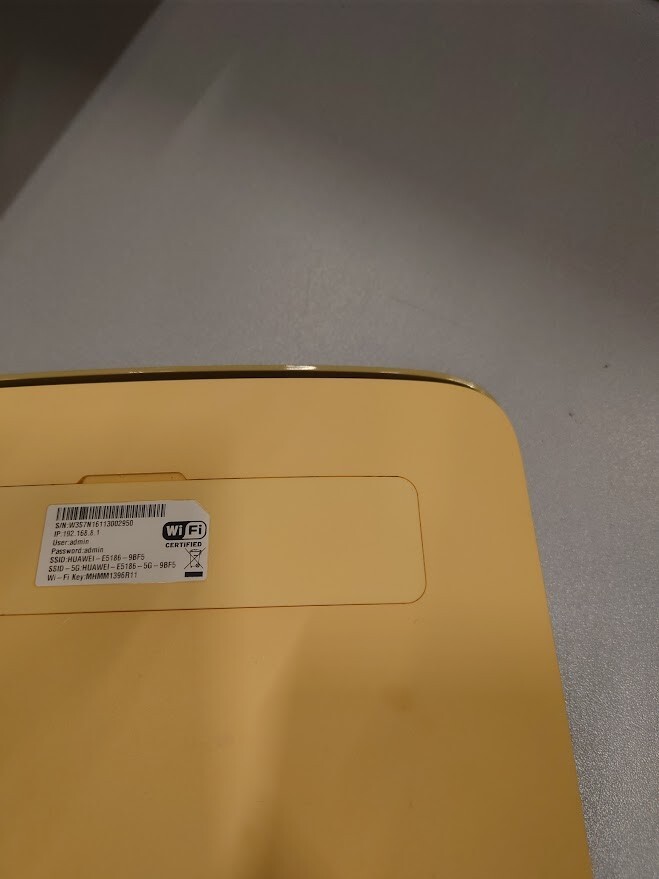 Huawei E5186s-22A E5186 4G LTE Wireless Router LTE CAT 6 300Mbps Not Working