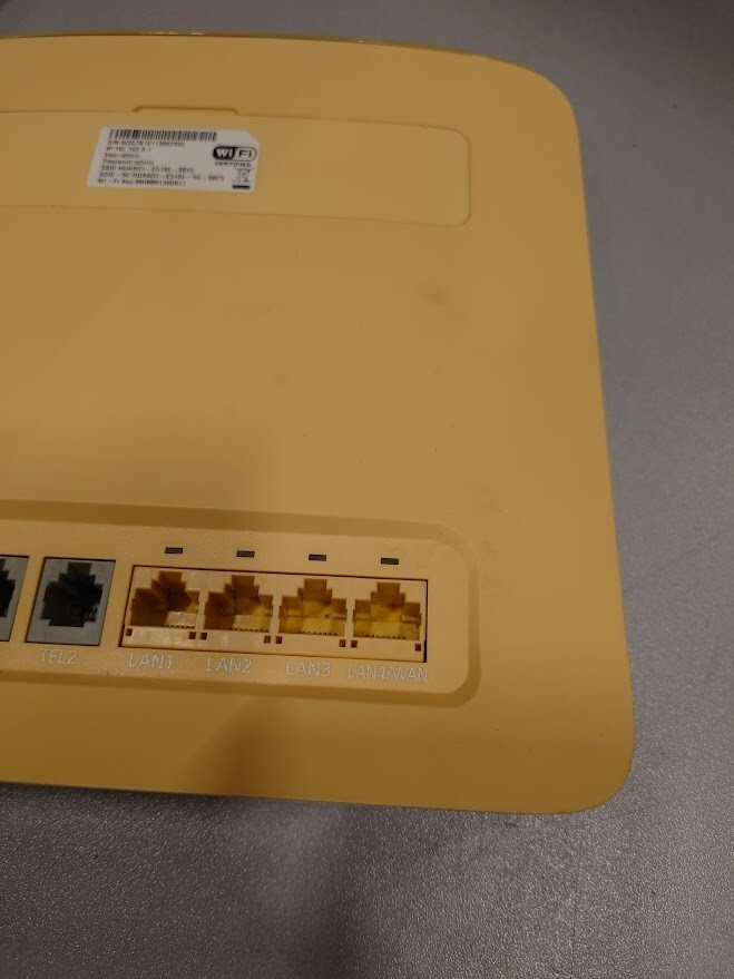 Huawei E5186s-22A E5186 4G LTE Wireless Router LTE CAT 6 300Mbps Not Working