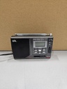 OK. 10-Band Digital AM/FM Portable Radio with Alarm Clock - Used, Working