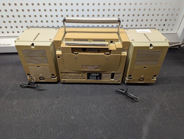 Luxor Model 9150 Stereo Radio Cassette Player Vintage Detachable Used Working