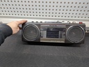 TOSHIBA CASSETTE RECORDER RADIO RT-SF1 BLACK 1985 Used Working