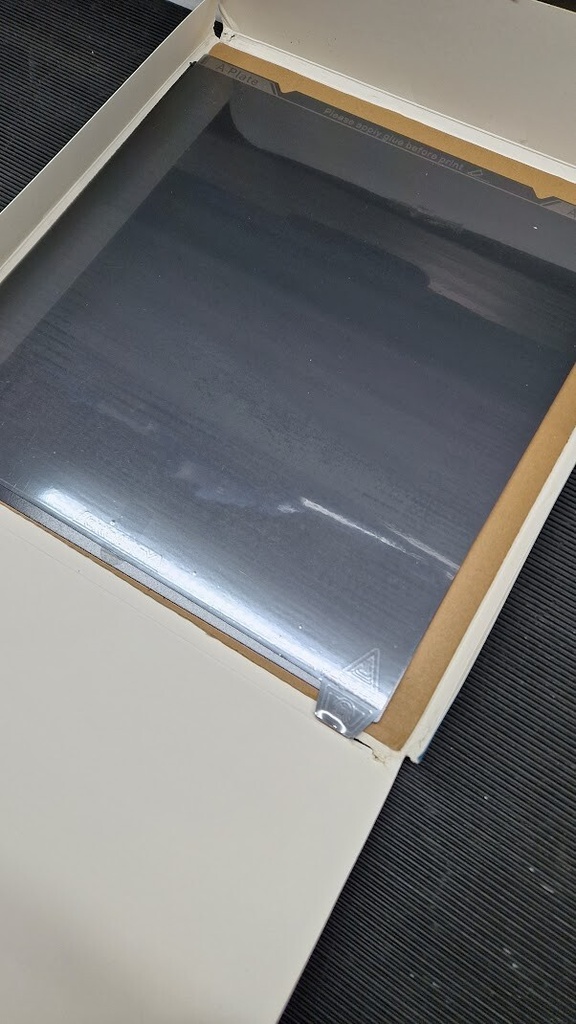 Creality Glass Build Plate 345×330×8mm - New Open Box