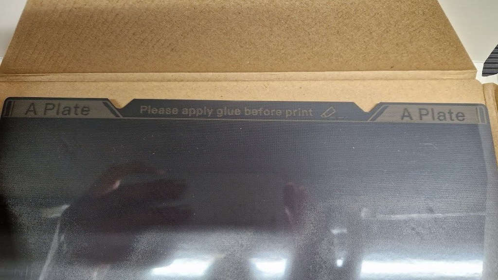 Creality Glass Build Plate 265x250x8mm - New Open Box