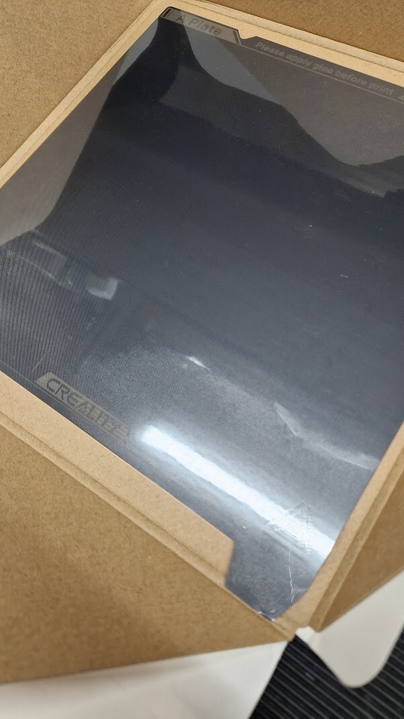 Creality Glass Build Plate 265x250x8mm - New Open Box