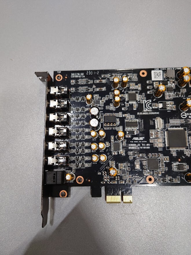 ASUS Xonar HDAV1.3 PCIe Hi-Fi Master Sound Card Working