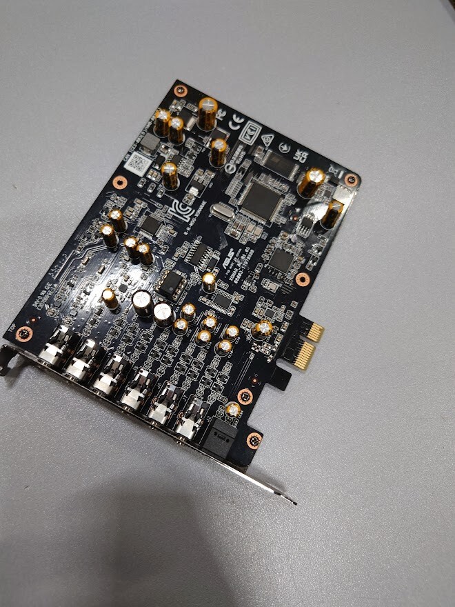 ASUS Xonar HDAV1.3 PCIe Hi-Fi Master Sound Card Working