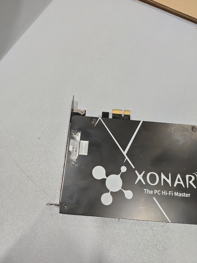 ASUS Xonar HDAV1.3 PCIe Hi-Fi Master Sound Card Working