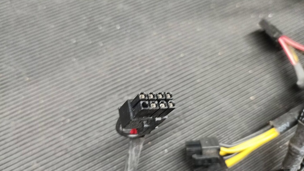 Raidmax BlackStone RX-600AF 600W Power Supply Without Power Cord Used Working