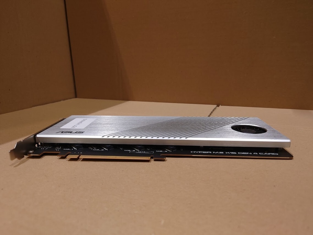 ASUS Hyper M.2 X16 Gen 4 PCIe Expansion Card Not Working For Parts
