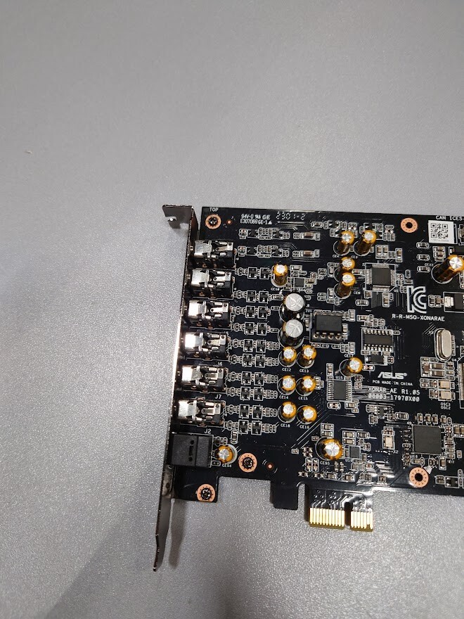 ASUS Xonar HDAV1.3 PCIe Hi-Fi Master Sound Card Working
