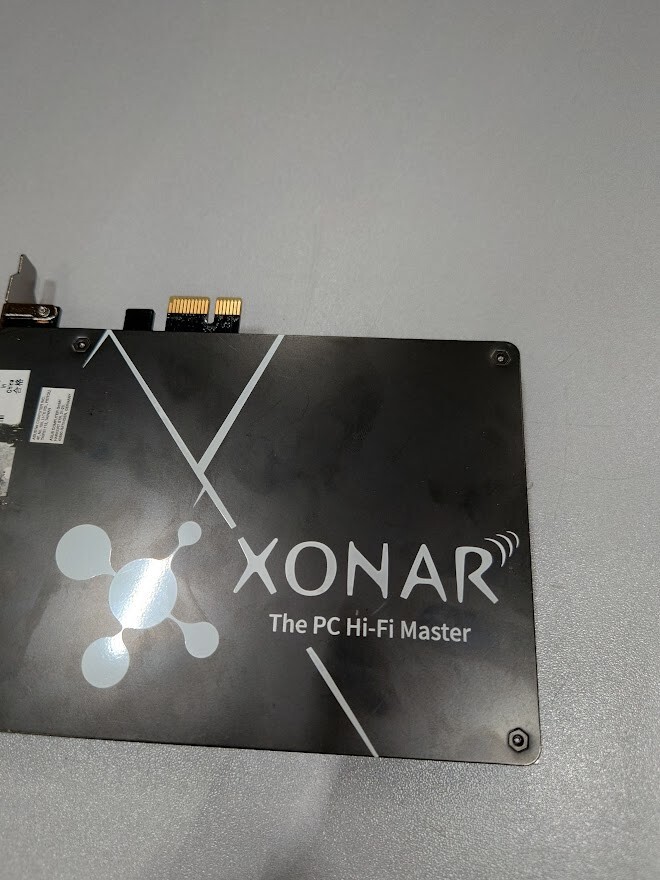 ASUS Xonar HDAV1.3 PCIe Hi-Fi Master Sound Card Working