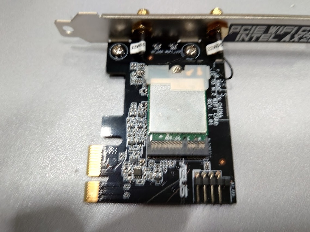 Asus PCIe WiFi Adapter Card With Intel AX200 WiFi 6 & Bluetooth 5.0 Working