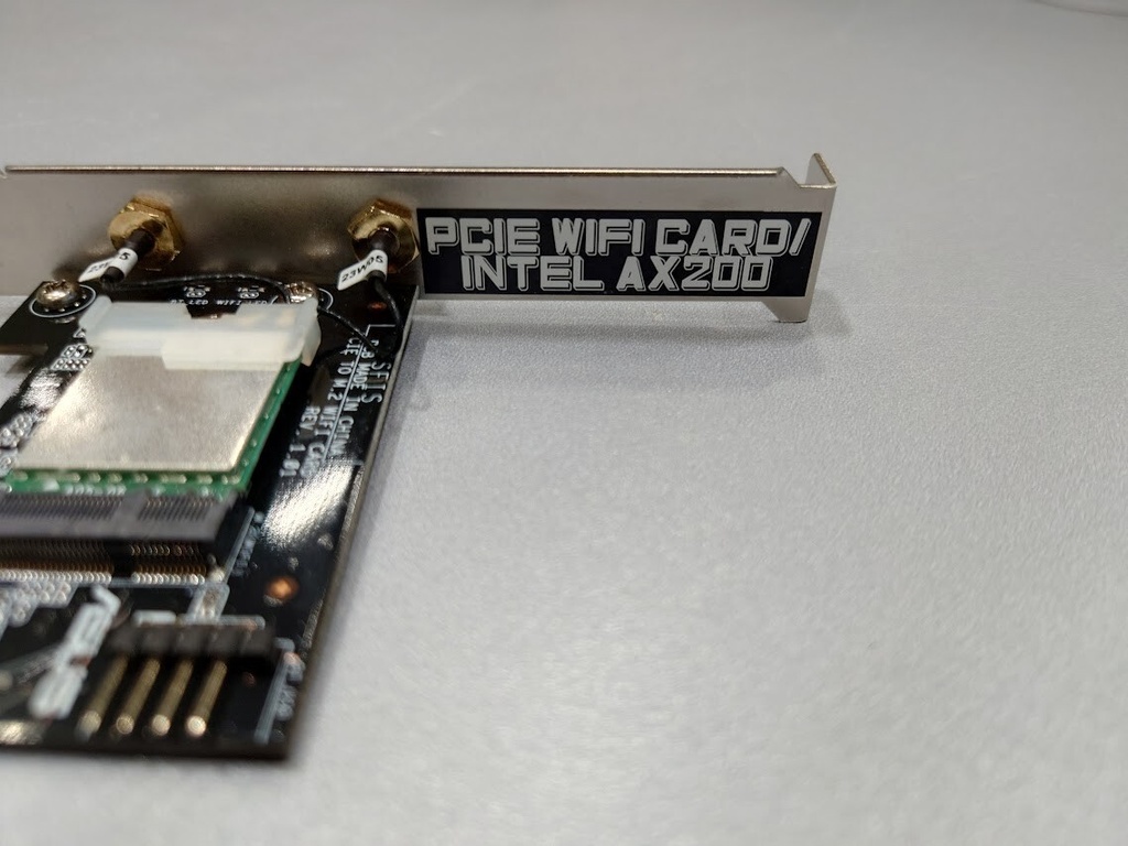 Asus PCIe WiFi Adapter Card With Intel AX200 WiFi 6 & Bluetooth 5.0 Working