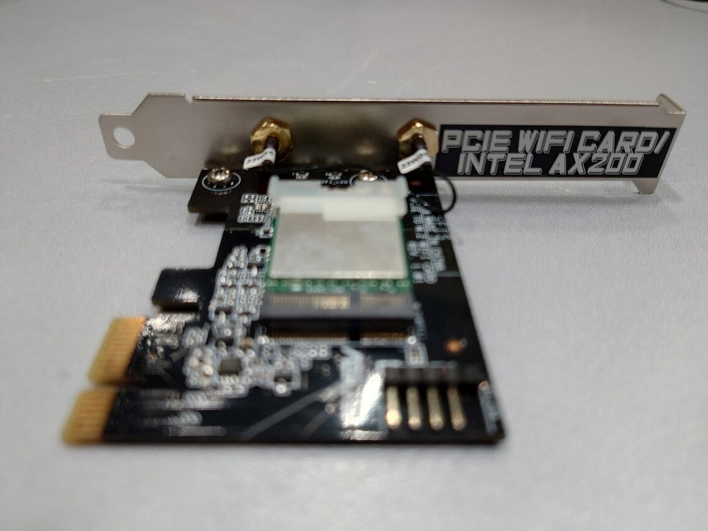 Asus PCIe WiFi Adapter Card With Intel AX200 WiFi 6 & Bluetooth 5.0 Working
