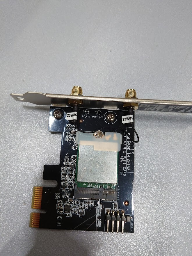 Asus PCIe WiFi Adapter Card With Intel AX200 WiFi 6 & Bluetooth 5.0 Working