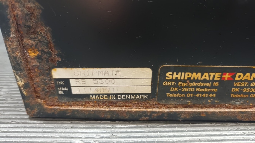 Shipmate RS 5300 GPS Satellite Navigator - Used, Fully Working, Minor Scratches