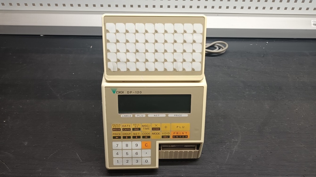 DIGI DP-120 Digital Scale - Used, Fully Working, Minor Scratches, Retail POS Sys