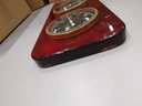 Vintage Wooden Weather Station Clock Hygrometer Thermometer Used